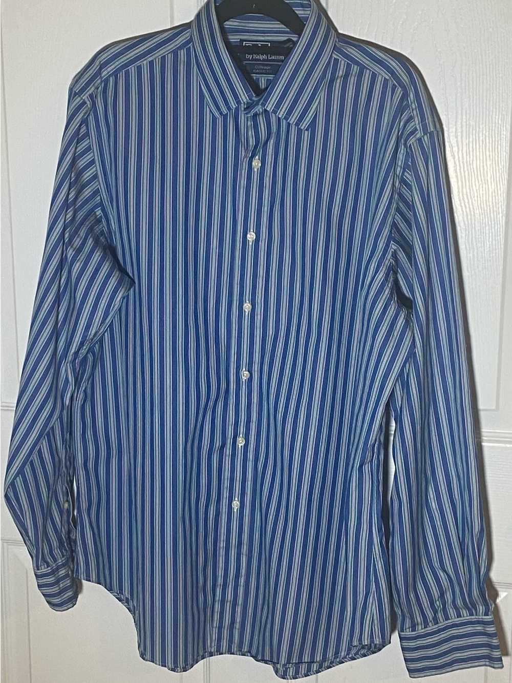 Ralph Lauren Blue Multi-Stripe Men’s Dress Shirt